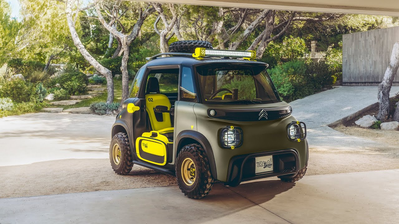 Citroën My Ami Buggy Concept, ready for adventure