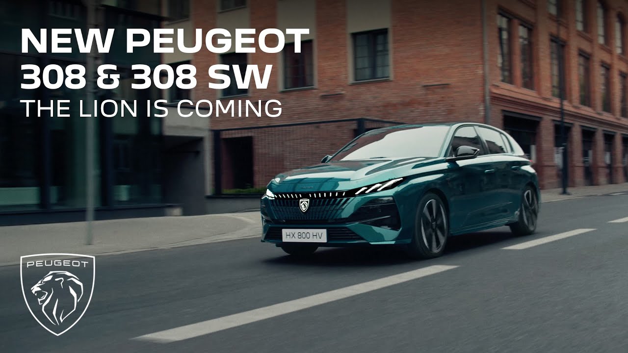 New Peugeot 308 And Peugeot 308 SW | The Lion Is Coming