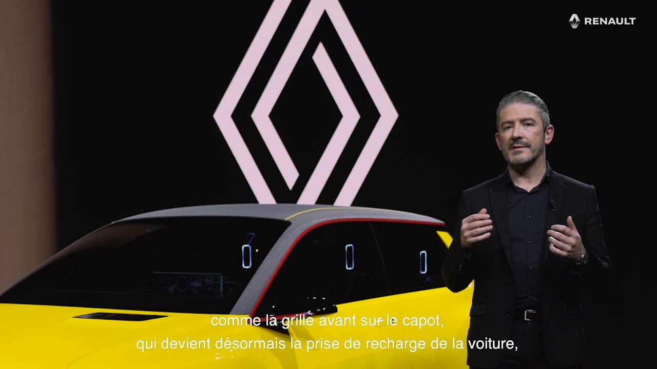 Renault 5 Prototype 2021 par  Gilles VIDAL, directeur du design Renault