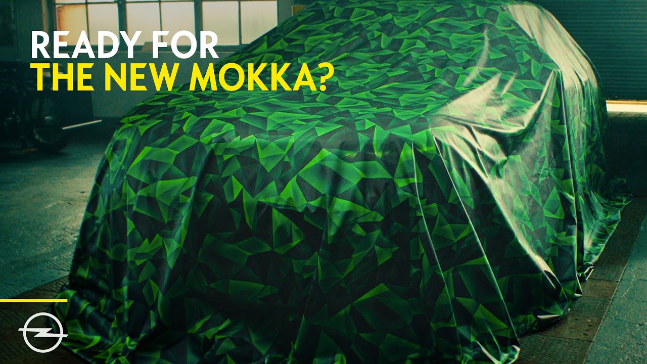 New Opel Mokka – dramatic camouflage, breathtaking car!