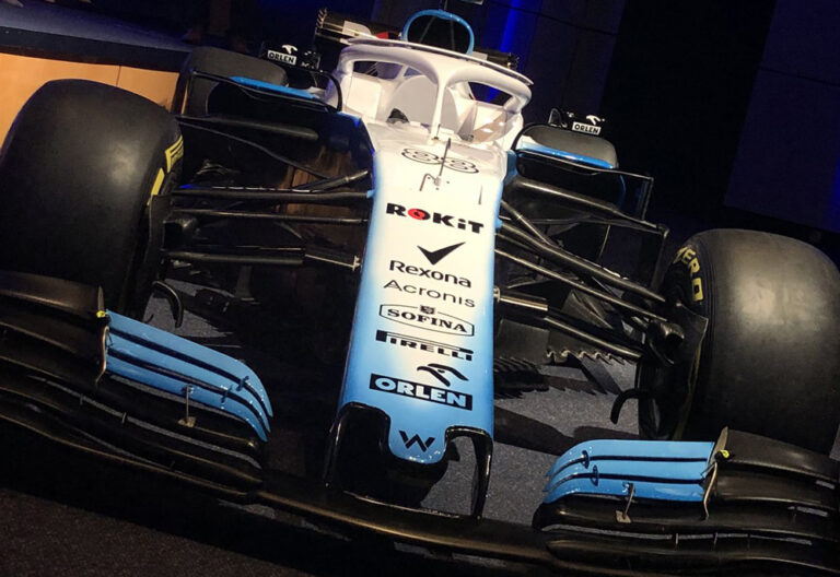 F1 – 2019 : A une semaine du premier grand prix, Williams dévoile ses nouvelles couleurs Nouvelles couleurs de Williams Racing