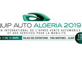 Affiche officielle 13ème édition de EQUIP AUTO ALGERIA