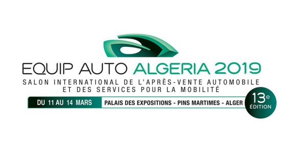 Affiche officielle 13ème édition de EQUIP AUTO ALGERIA