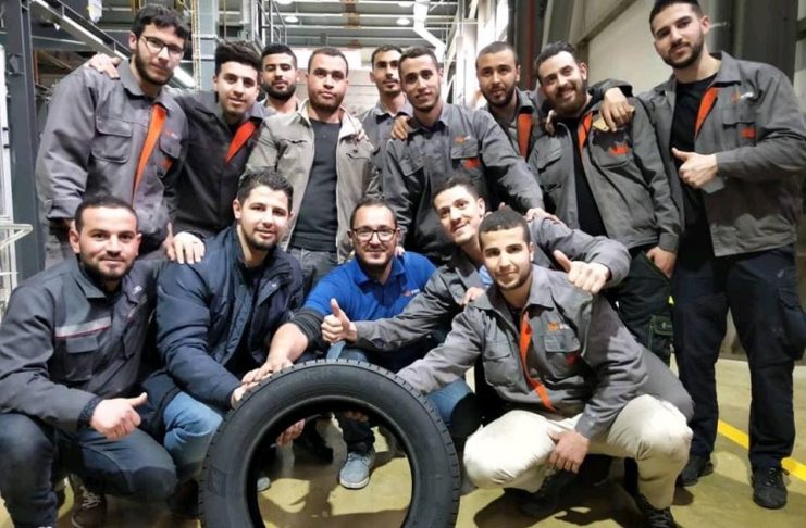 L’usine de production des pneumatiques IRIS Pneus