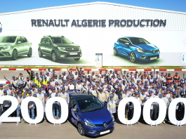 Le 200 000e véhicule sorti de l'usine Renault Algérie Production