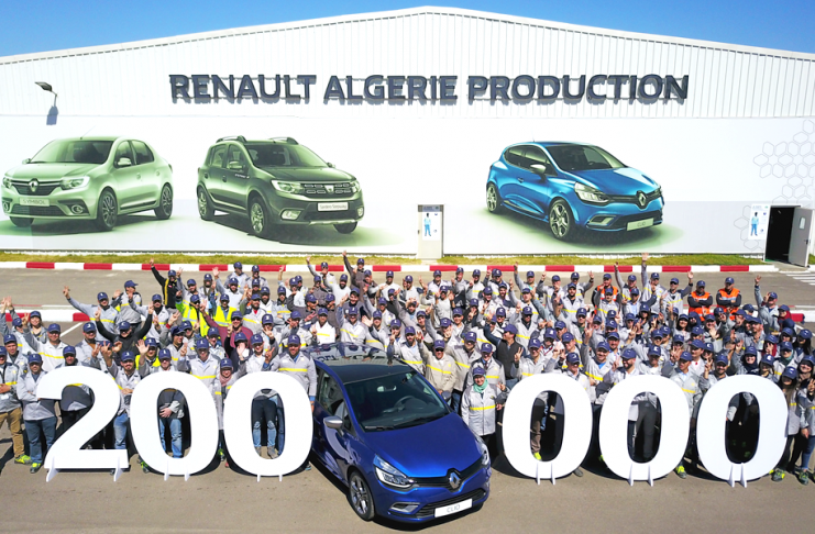 Le 200 000e véhicule sorti de l'usine Renault Algérie Production