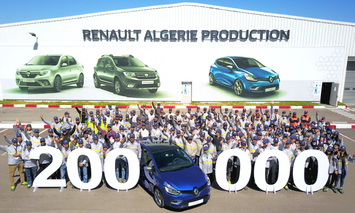 Le 200 000e véhicule sorti de l'usine Renault Algérie Production