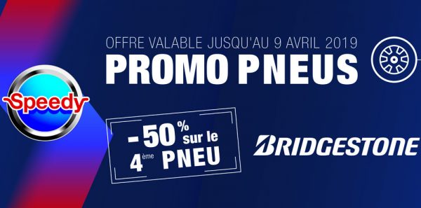 Nouvelle promotion sur les Pneus Bridgestone by Speedy Algérie