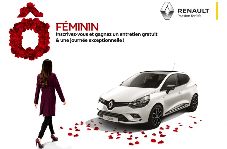 Remises et offres Journée de la femme by Renault Algérie