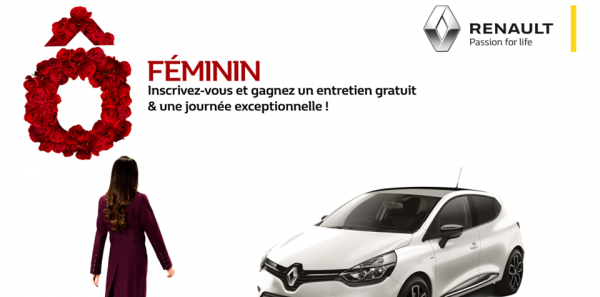 Remises et offres Journée de la femme by Renault Algérie