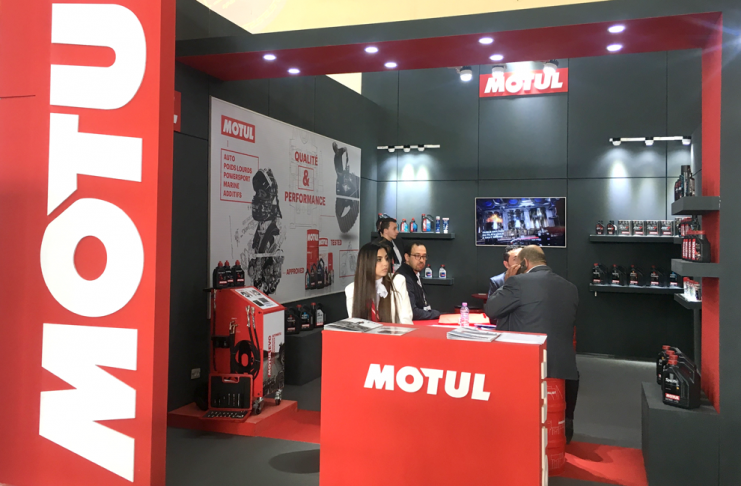 Stand MOTUL au salon EQUIP AUTO ALGERIA 2019