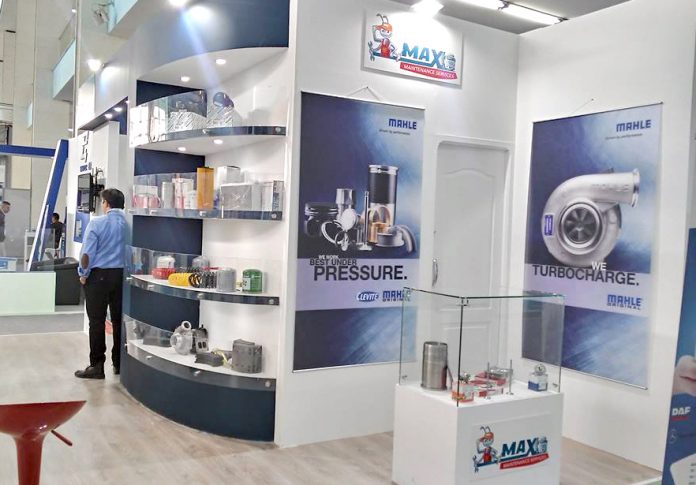 Stand de MAX MAINTENANCE SERVICES au salon Equip Auto