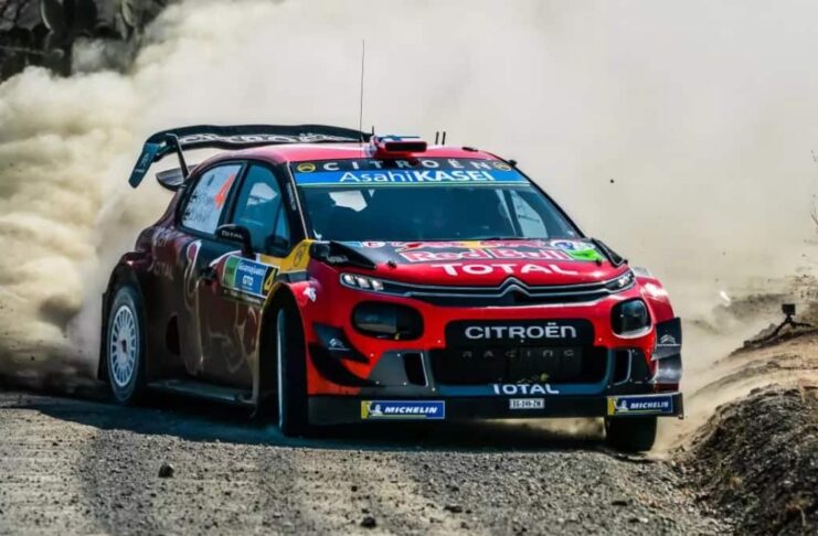 WRC Rallye du Mexique - Ogier ©Citroen Sport