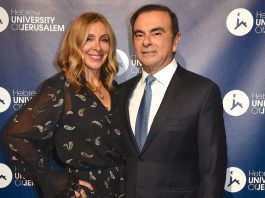 Carlos Ghosn et son épouse