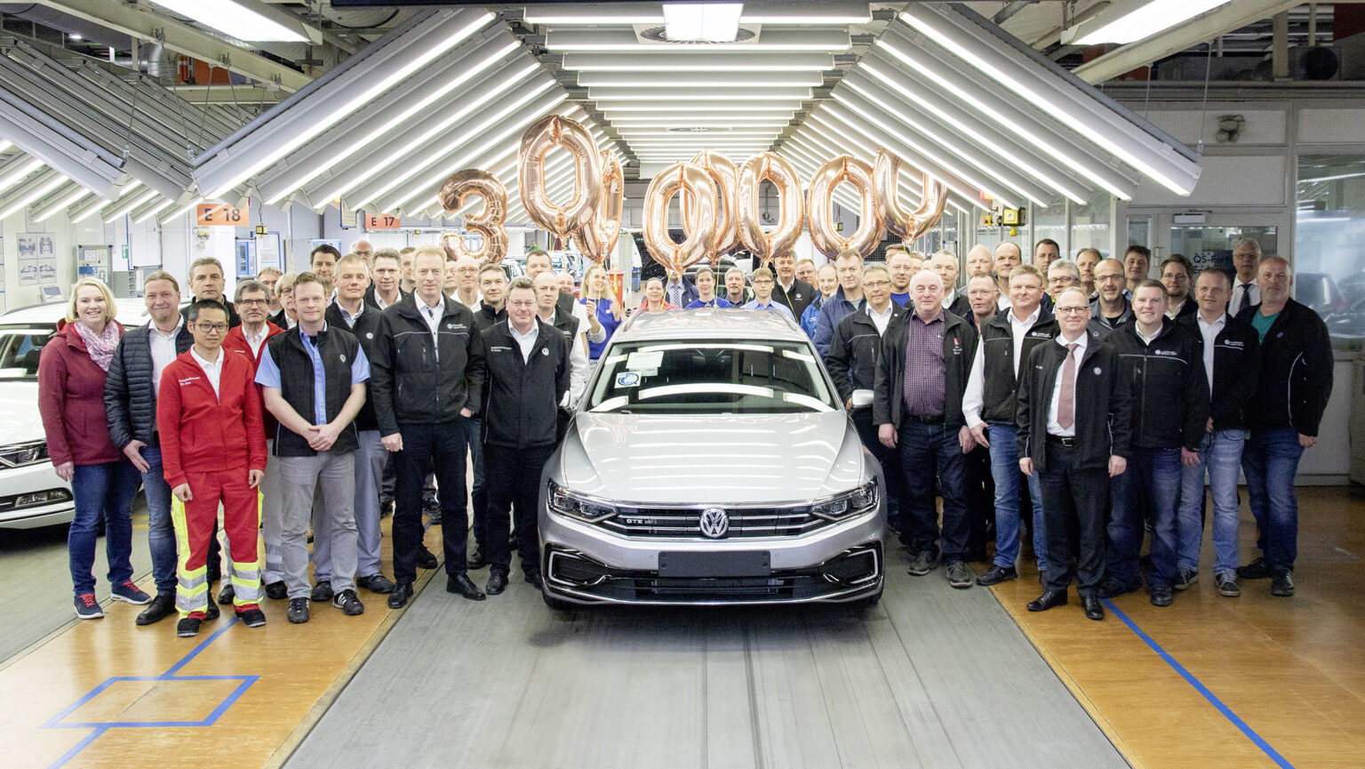 L’usine Volkswagen d’Emden a produit la 30 millionième Passat