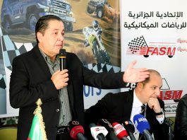 Karim Benhamiche, Président de la fédération algérienne des sports mécaniques