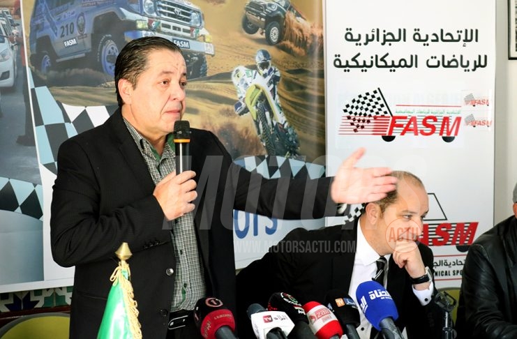 Karim Benhamiche, Président de la fédération algérienne des sports mécaniques