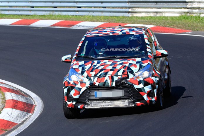 Nouvelle génération de Toyota Yaris au Nürburgring