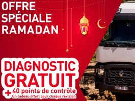 '40 points de contrôle gratuit' chez Renault Trucks El-Djazair