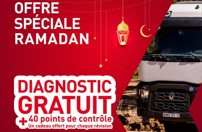 '40 points de contrôle gratuit' chez Renault Trucks El-Djazair