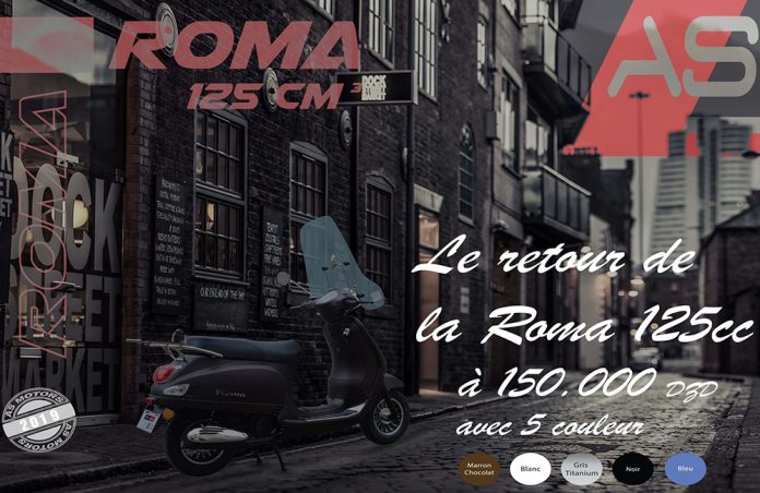 As Motors best-seller Roma 125cc