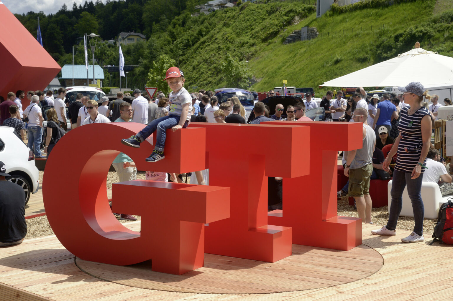 Rassemblement GTI au lac Worthersee