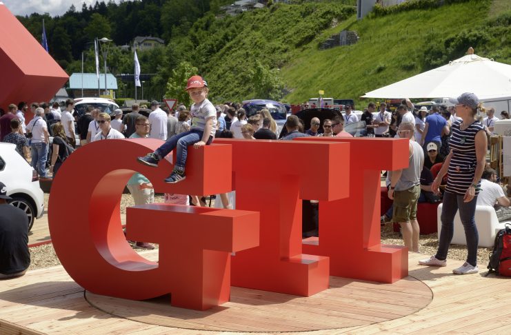 Rassemblement GTI au lac Worthersee