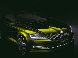 Teaser nouvelle Skoda Superb facelift