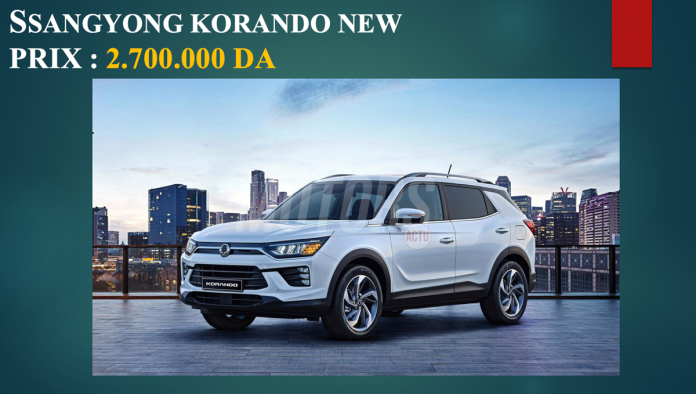 Ssangyong-Korando-usine-Emin-auto-algérie