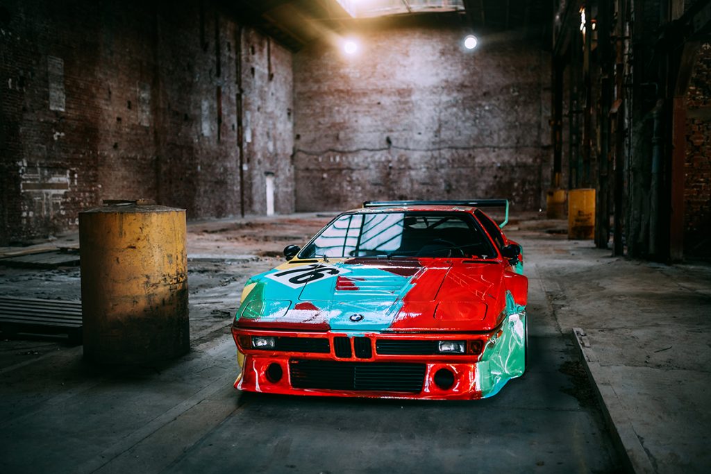 BMW M1 Art Car d'Andy Warhol
