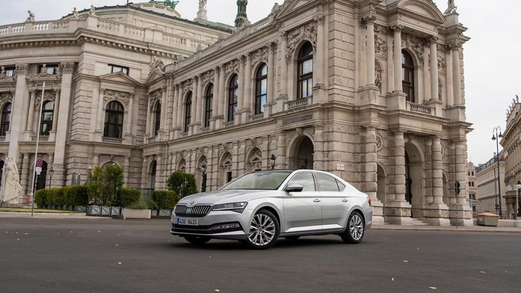 NEW SKODA SUPERB AND THE BEST CITY IN THE WORLD