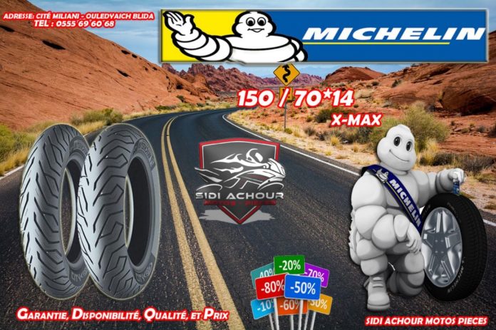 sidi achour motos pièces pneus michelin