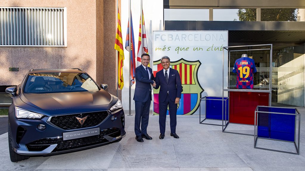 CUPRA is entering into a global alliance with FC Barcelona CUPRA