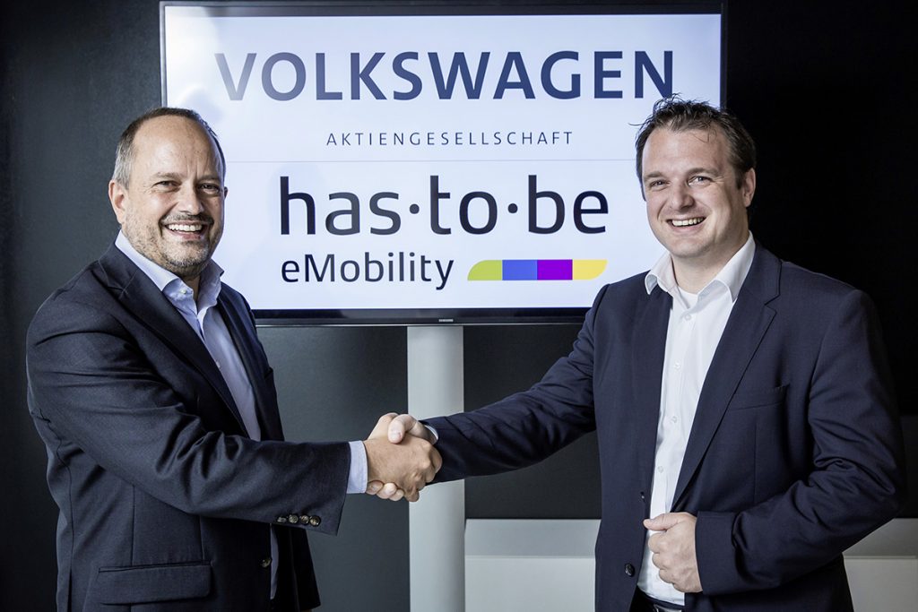 Electro-mobilité : Coopération entre Volkswagen et l’expert en logiciels has•to•be pour développer l’infrastructure de charge