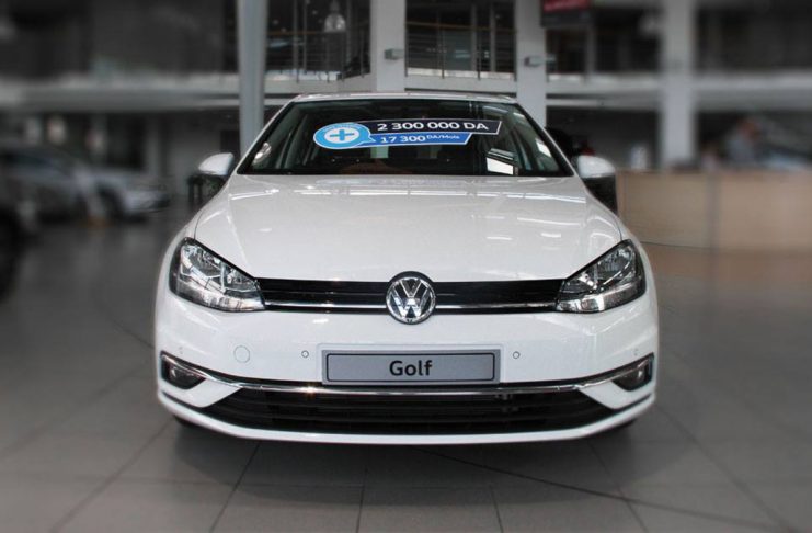 Volkswagen golf start+ sovac algérie