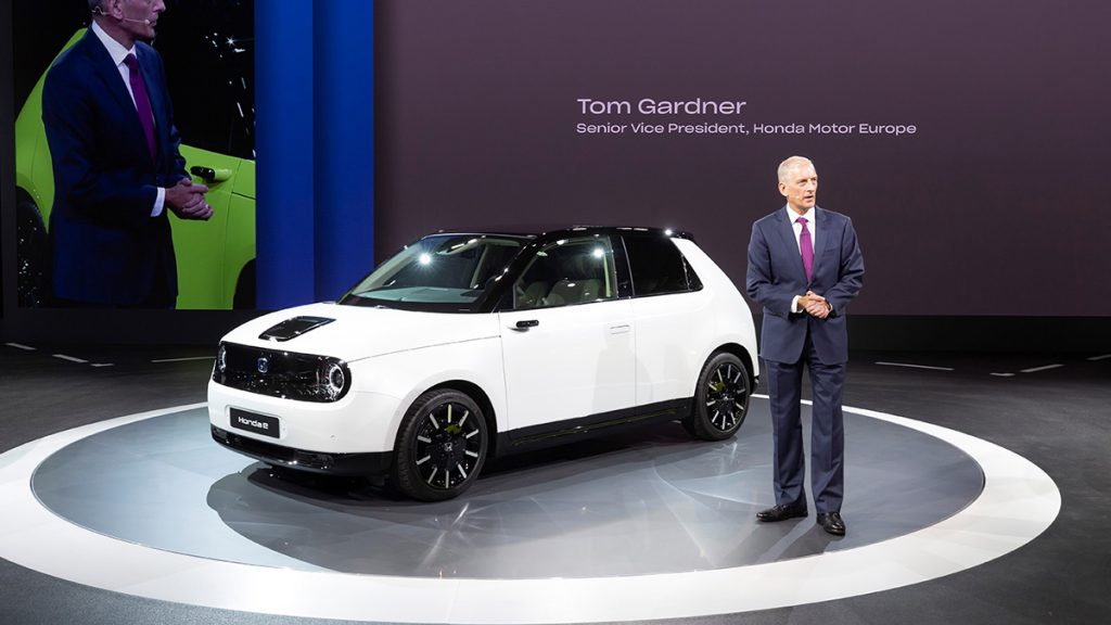 Honda e and Frankfurt International Motor Show 2019