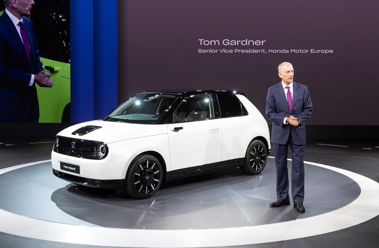 Honda e and Frankfurt International Motor Show 2019