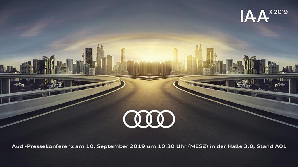 Audi au Salon de Francfort 2019 Audi au salon de Franfort 2019