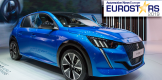 La nouvelle PEUGEOT 208 décroche le prix de la voiture particulière 2019 de "Automotive News Europe"