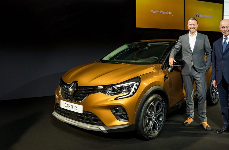 Nouveau Renault CAPTUR présenté Au Salon De Francfort