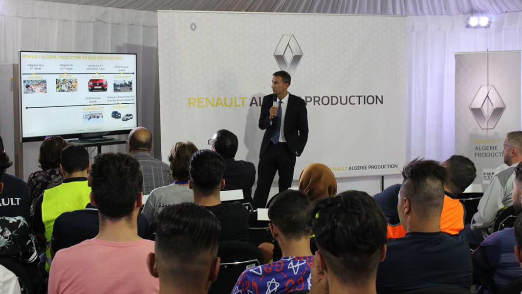 Renault Algérie Production accompagne l’apprentissage d’une deuxième promotion de 24 jeunes dans différentes spécialités