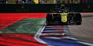 Renault F1 Team au Grand Prix VTB de Russie de Formule 1 2019