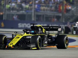 Renault F1 au Grand Prix Singapore Airlines de Singapour de Formule 1 2019, dimanche