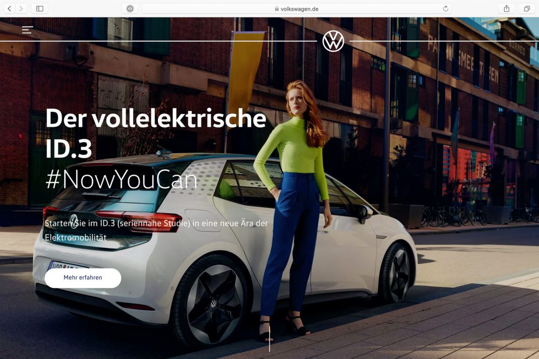 Volkswagen brand launches new global website