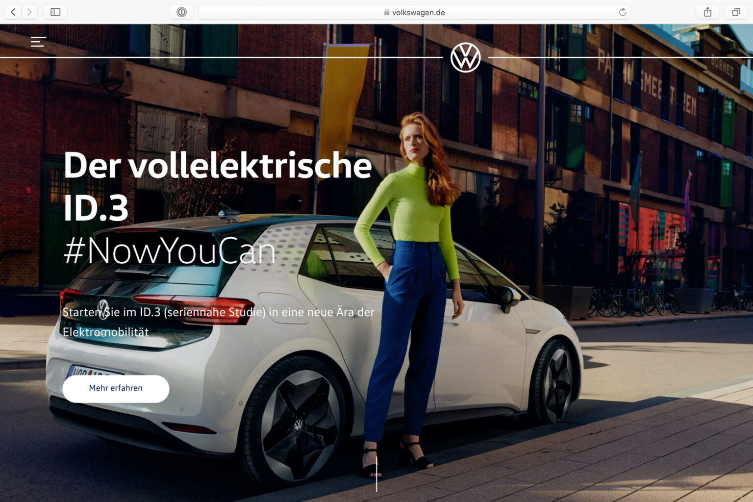 Volkswagen brand launches new global website