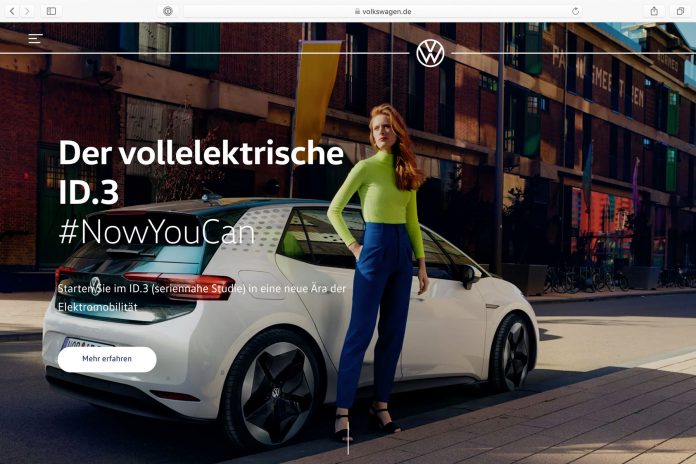 Volkswagen brand launches new global website