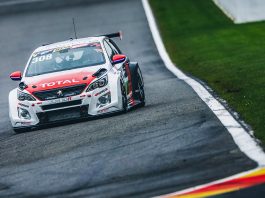 La Peugeot 308TCR-endurance remporte la deuxième place pour une première mondiale au TCR SPA 500