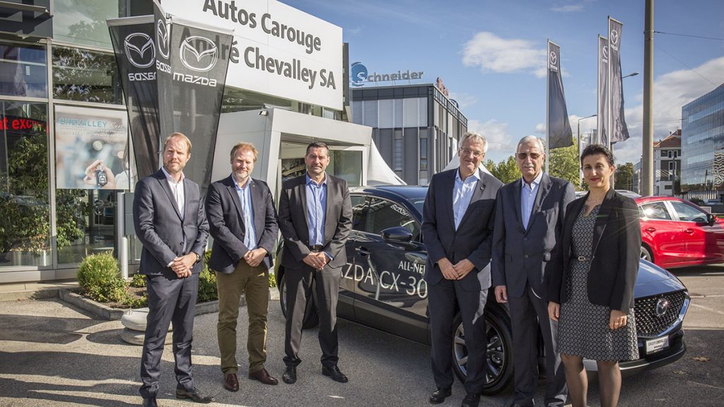 Mazda et Chevalley : une équipe gagnante Mazda Suisse et Chevalley une équipe gagnante