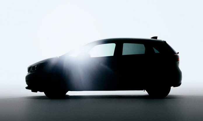 Honda teases image of next generation Jazz