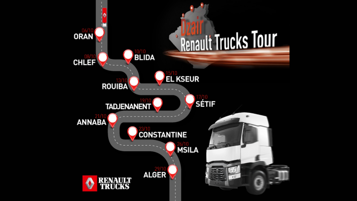 DZAIR RENAULT TRUCKS TOUR 2019